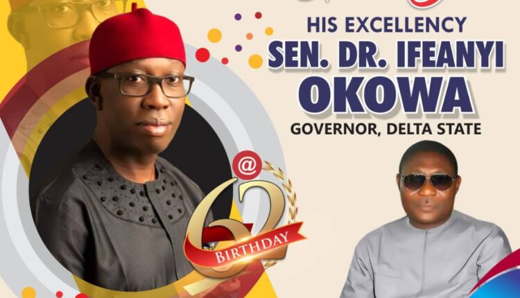 Augoye Media Team felicitates with Okowa at 62