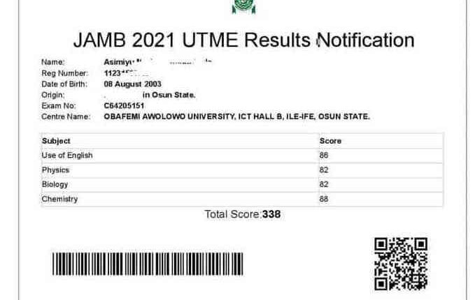 Jamb result 2024 checking portal