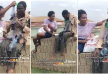 “We Swore To Ourselves” — Nigerian Lady Takes Food To See Her Mad Boyfriend