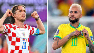 Croatia defeat Almighty Brazil , Qualify for World Cup Semi finals