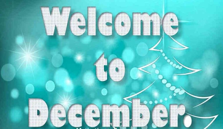 Happy New Month of December 2024: Greetings, Wishes, and Prayers for All