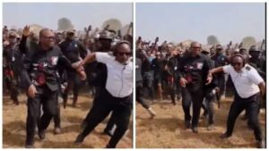 Panic As Labour Party Presidential Candidate Peter Obi Rescued From Being Attacked [VIDEO]