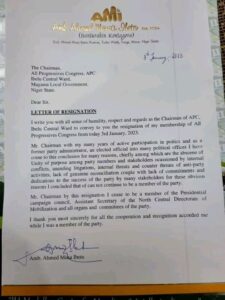 Mass Resignation Hits APC In Northern Nigeria, As Three Members of Presidential Campaign Council Dump Tinubu Under 78 Hours 3 IMG 20230103 WA0075