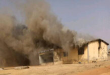 BREAKING: Angry Youths Raze Down Police Station Over Murder Cleric Angry Youths Raze Down Police Station As Riot Breaks Out In Niger Over Murder Cleric