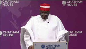 Kwankwaso at Chatham House: Speaks on stepping down for Peter Obi