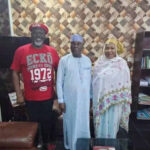 L-R Dino Melaye, Atiku Abubakar, Naja’atu Muhammad
