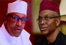 El-Rufai Dares Buhari, Orders Ministries, Departments To Accept Old Naira Notes President Muhammadu Buhari and Governor Nasir El-Rufai