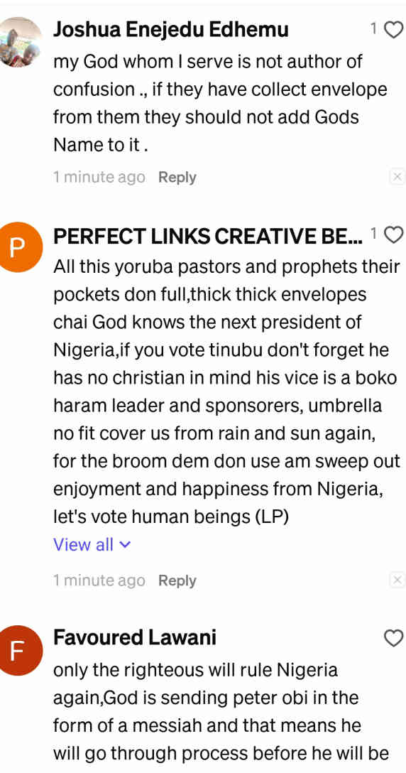 Winner of 2023 Presidential Election