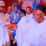 Buhari meets APC Govs in Aso Rock