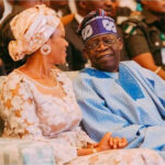 Bola Tinubu and his wife Remi