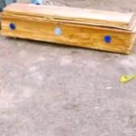 Why did family reject casket