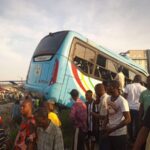 Train crushes govt staff bus in Lagos