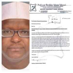 I Was Forced To Rig The Election In Favour Of APC – Professor Adumu