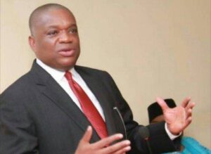 Orji Kalu meets Buhari, to seek support for his senate presidency ambition