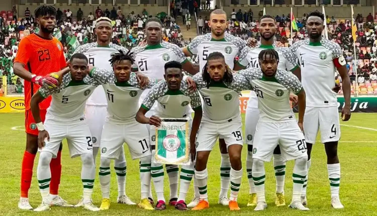Super Eagles squad against Guinea Bissau [PHOTO: @NGSuperEagles]