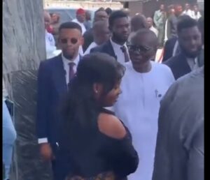 Fear of Losing Governorship Election To Labour Party, Sanwo-Olu Turns Usher In Church To Campaign For Second Term [VIDEO]