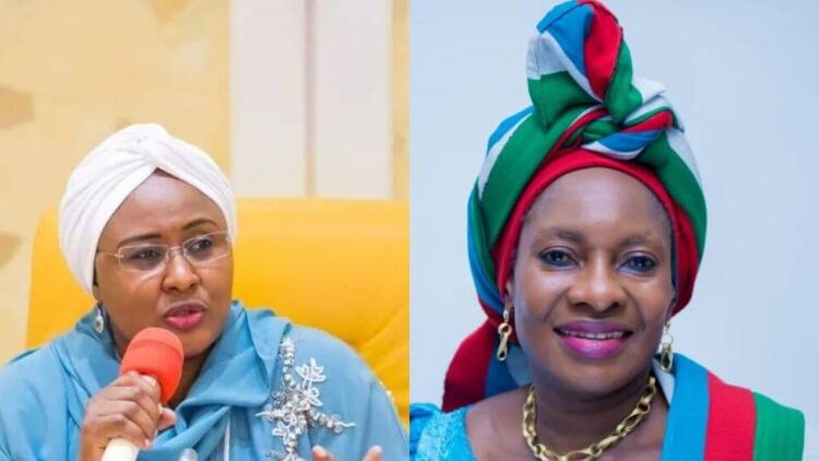 Aisha Buhari vs Women Affairs Minister Tallen