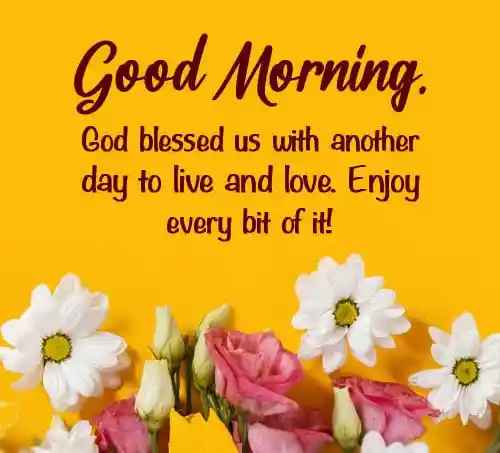 Best prayer in the morning.