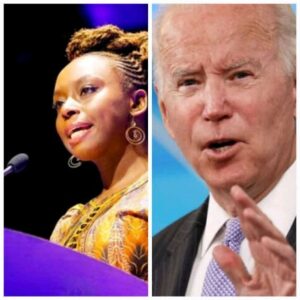 APC slams Chimamanda over letter to Biden, says it’s pionerred by Peter Obi’s loss