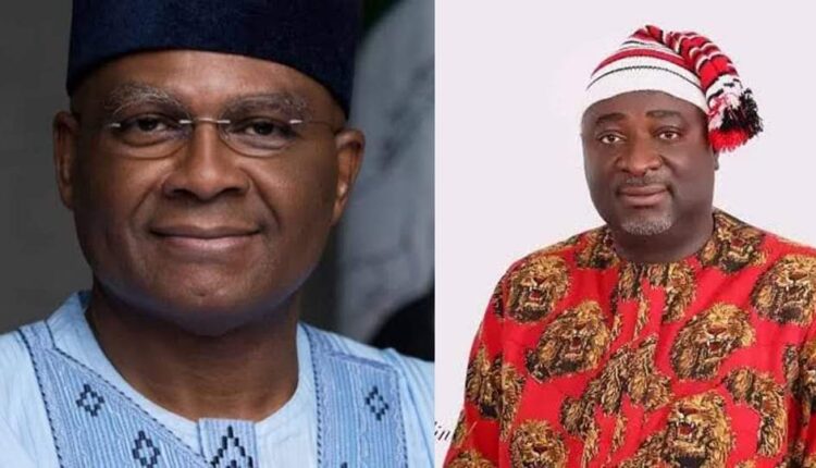 Chimaroke Nnamani and Enugu Assembly Speaker