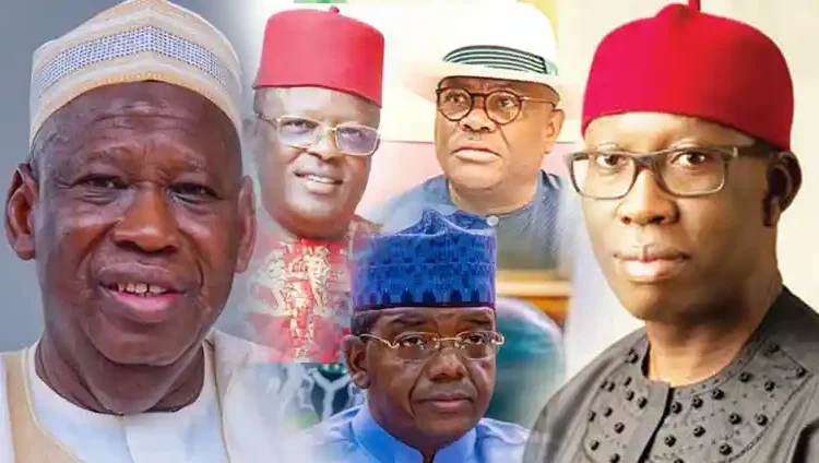 Ganduje, Umahi, Matawalle, Wike and Okowa