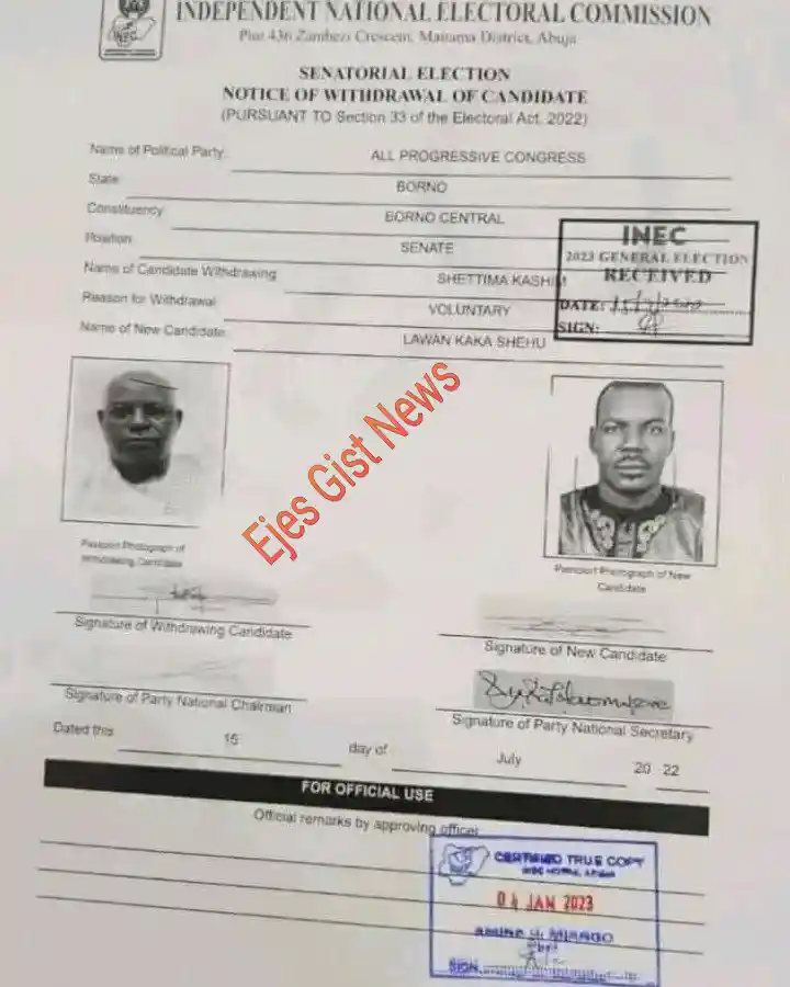 Tribunal: Tension in Tinubu’s camp as evidence shows Shettima 