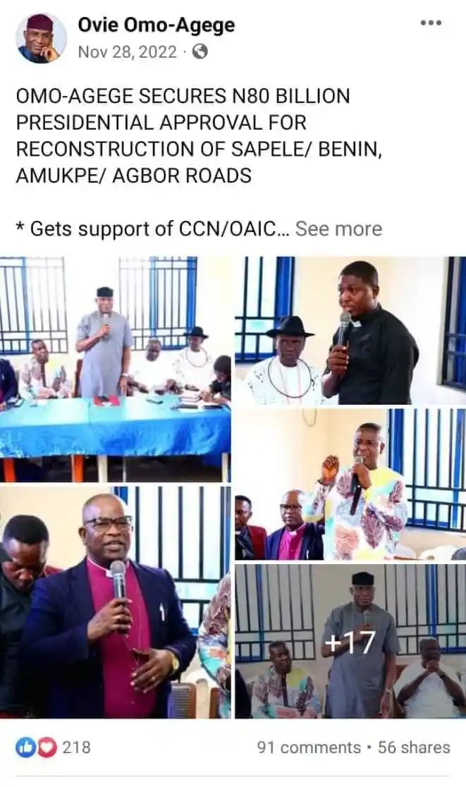 SEN. OMO-AGEGE CONSTITUENCY PROJECTS (12/20)