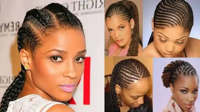 Pictures of hairstyles and  Latest Ghana Braids