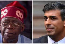 I Look Forward To Working With You – UK PM Writes Bola Tinubu Bola Tinubu news and Rishi Sunak