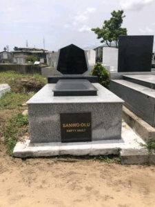Sanwo-olu Vault Spotted At Ikoyi Cemetery