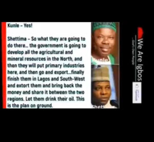Nigerians React As The Leaked Tape of Shettima, Amosun Threatening Igbo Emerges   