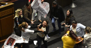 Chaos In Bolivian Parliament As 20 Women Exchange Punches
