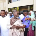 Ole, Ole “thief, thief” - Factional leader of Labour Party, Lamidi Apapa booed and mocked at the Presidential Election Petition Court in Abuja