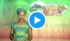 Reactions as Stage falls on NTA presenter while reading new