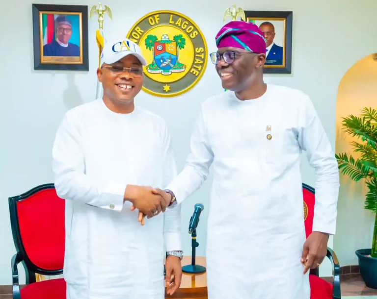 Governor Sanwo-Olu receives Ododo, says entire APC family’ll work for his victory in Nov poll