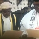 Akpabio sworn in as Senate President