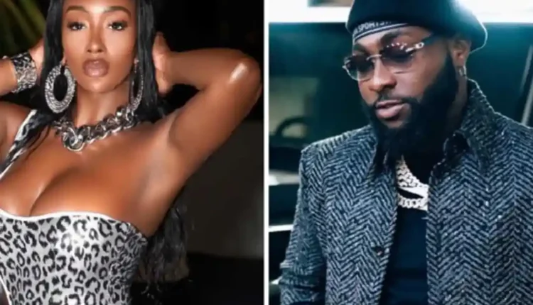 Outrage as US-based model Anita Brown claims pregnancy by Davido