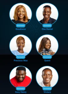 Nigerian Idol 2023 Top 6 Contestants