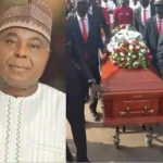 Tears As AIT Founder, Raymond Dokpesi Is Buried In Edo State (Photos)