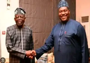 Bola Tinubu swears Senator George Akume in as SGF
