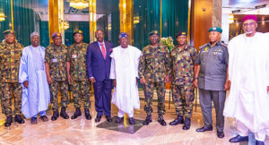 Details of Tinubu’s meeting with service chiefs emerge