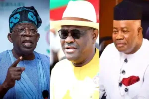 Breaking: Tinubu meets Wike, Umahi, Akpabio