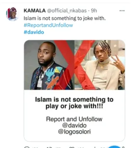 Davido in serious trouble as Northern Muslims issue him strong warning over his new video