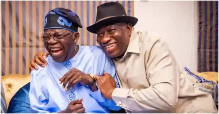 Jonathan has denied the move to influence President Tinubu's ministerial nominees. Photo credit: Asiwaju Bola Ahmed Tinubu Source: Facebook