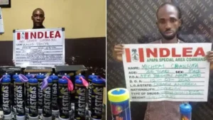 Laughing Gas Crackdown: Massive Seizure of Over 64,000 Kilograms Shocks Nigeria’s Anti-Drug Agency