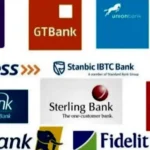 Image of Nigerian bank logos with SWIFT codes