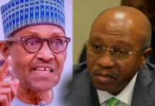 How CBN spent N3.2 trillion on fraudulent, opaque ‘operating expenses’ under Buhari govt Buhari-and-CBN-governor