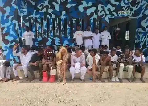 Gay wedding in Delta State Police Arrest Over 100 Suspects Allegedly Involved in Gay Wedding Ceremony