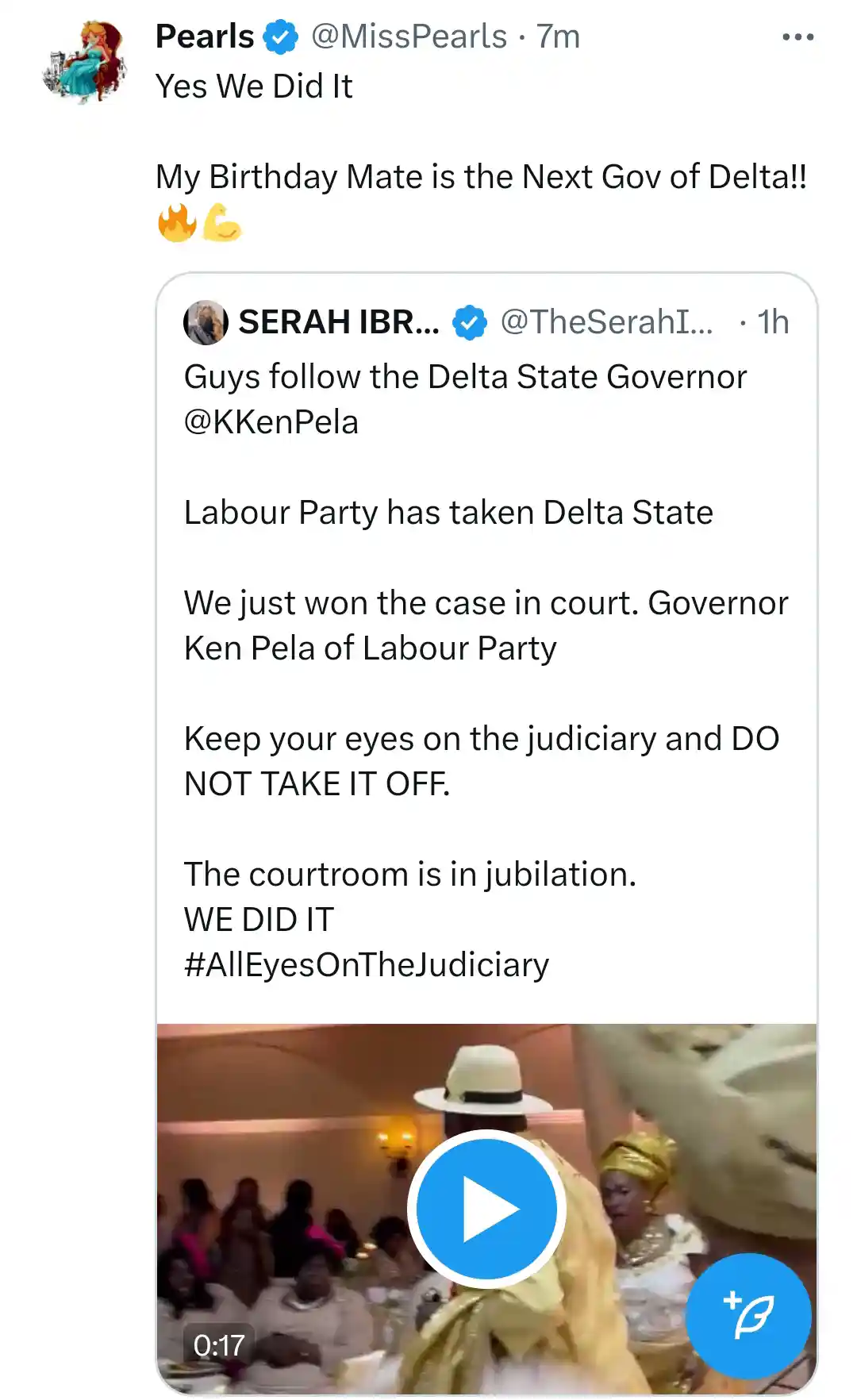 Delta State Governorship Election Tribunal