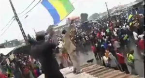 Gabonese Streets Erupt in Jubilation as Viral Video Captures Unprecedented Military Coup Celebration